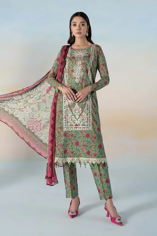 3 PIECE PRINTED LAWN SUIT