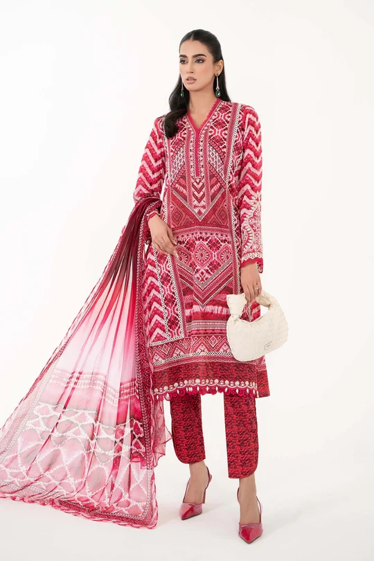 3 Piece Printed Lawn Suit