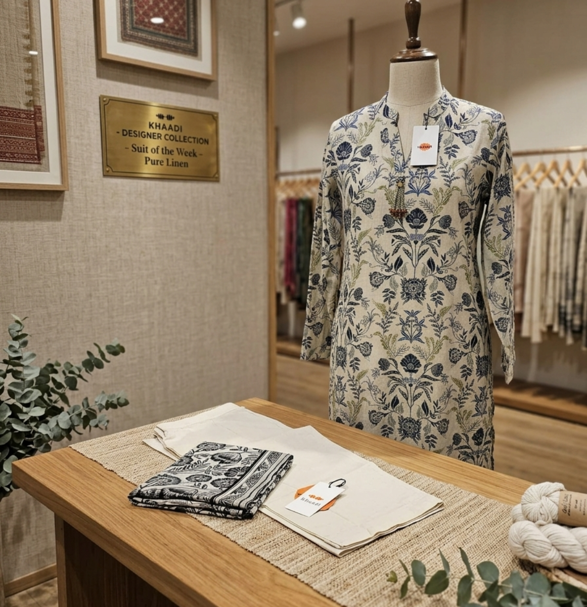 Floral Print  Kurta Set