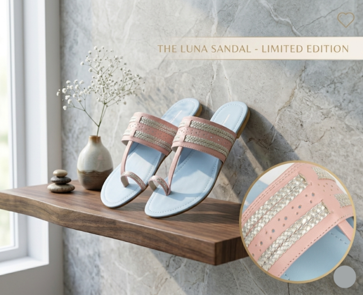 Luxury Pastel Handcrafted Toe-Ring Slides
