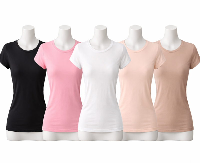Ultra-Soft Essential Crew Neck Tee | 5 Neutral Tones