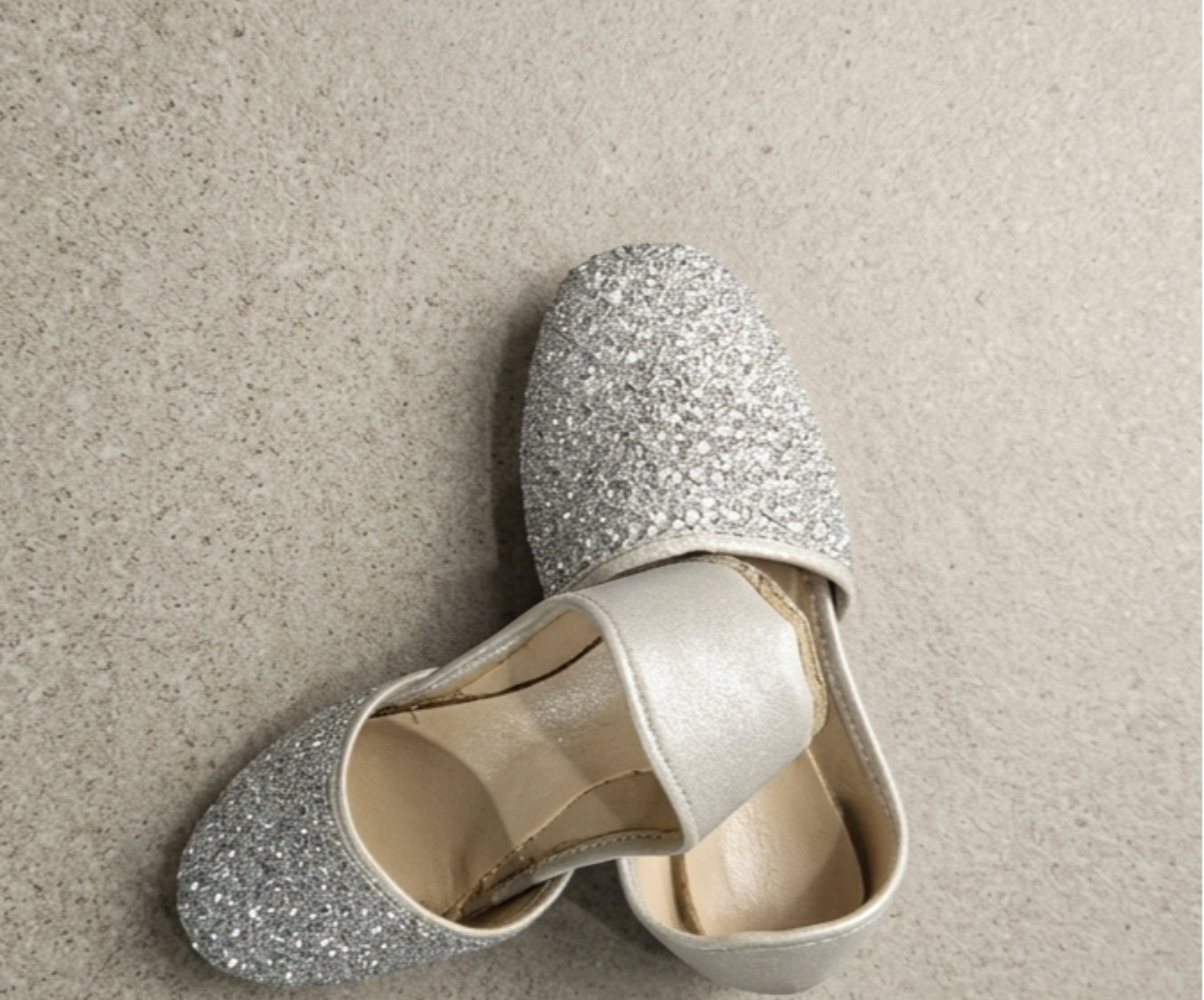 Girls' Silver Starbeam Juttis