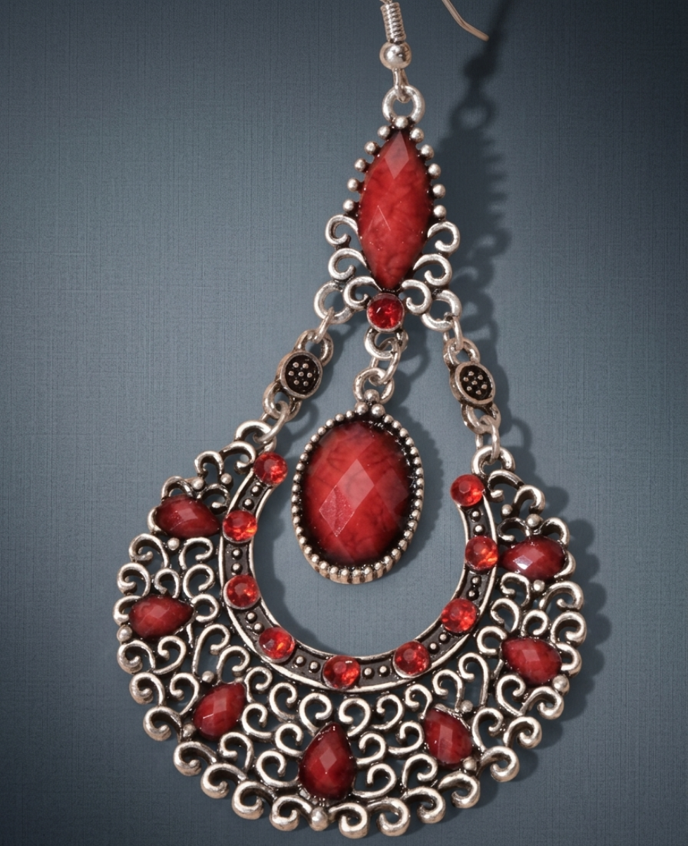 Ruby Red Vintage Chandeliers