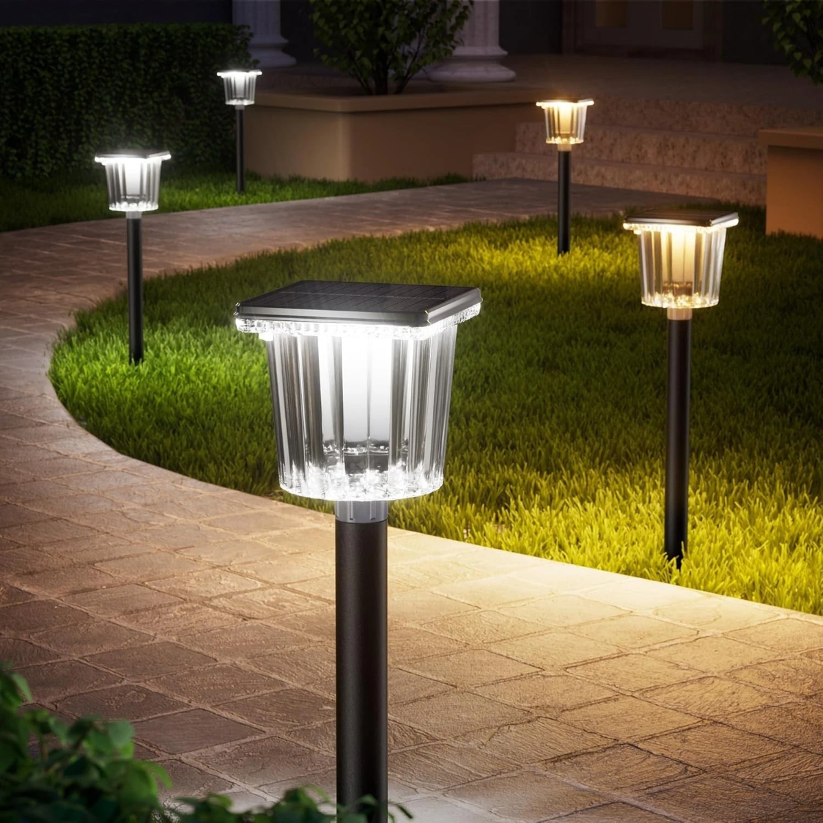 IP65 Waterproof Solar Garden Lights – Outdoor LED Pathway Lights All Weather
