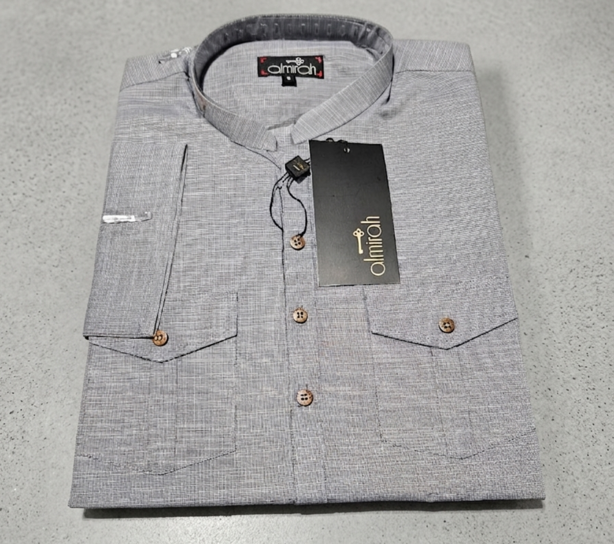 Premium Blue Kurta Shirt | Slim Fit & Breathable